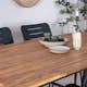 Spisegruppe Venture Home Chane med 4 Nime Spisestoler