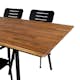 Spisegruppe Venture Home Chane med 4 Nime Spisestoler