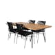 Spisegruppe Venture Home Chane med 4 Julle Stablebare Spisestoler