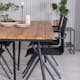 Spisegruppe Venture Home Chane med 4 Anve Spisestoler