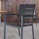 Spisegruppe Venture Home Chane med 4 Lede Stablebare Spisestoler