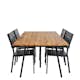 Spisegruppe Venture Home Chane med 4 Lede Stablebare Spisestoler