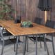 Spisegruppe Venture Home Chane med 4 Curz Stablebare Spisestoler