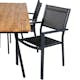 Spisegruppe Venture Home Chane med 4 Curz Stablebare Spisestoler