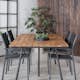 Spisegruppe Venture Home Chane med 4 Samba Stablebare Spisestoler