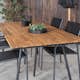 Spisegruppe Venture Home Chane med 4 Samba Stablebare Spisestoler
