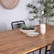 Spisegruppe Venture Home Chane med 4 Lumi Stablebare Spisestoler
