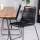 Spisegruppe Venture Home Chane med 4 Lumi Stablebare Spisestoler