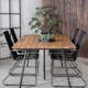 Spisegruppe Venture Home Chane med 4 Billy Lenestoler