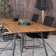 Spisegruppe Venture Home Chane med 4 Billy Lenestoler