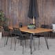 Spisegruppe Venture Home Chane med 4 Lumi Spisestoler