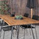 Spisegruppe Venture Home Chane med 4 Lumi Spisestoler