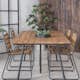 Spisegruppe Venture Home Chane med 4 Billy Spisestoler