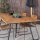 Spisegruppe Venture Home Chane med 4 Billy Spisestoler