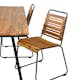 Spisegruppe Venture Home Chane med 4 Billy Spisestoler
