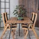 Spisegruppe Venture Home Chane med 4 Peder Spisestoler