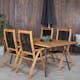 Spisegruppe Venture Home Chane med 4 Peder Spisestoler