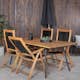 Spisegruppe Venture Home Chane med 4 Peder Spisestoler