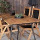 Spisegruppe Venture Home Chane med 4 Peder Spisestoler