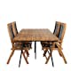 Spisegruppe Venture Home Chane med 4 Peder Spisestoler