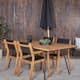 Spisegruppe Venture Home Chane med 4 Vum Stablebare Spisestoler