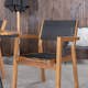 Spisegruppe Venture Home Chane med 4 Vum Stablebare Spisestoler