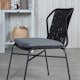 Spisegruppe Venture Home Lova 160 med 6 Jefferson Stablebare Spisestoler