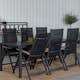 Spisegruppe Venture Home Bront med 6 Perla Posisjonsstoler