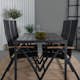 Spisegruppe Venture Home Bront med 6 Perla Posisjonsstoler