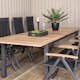 Spisegruppe Venture Home Perla med 8 Perla Posisjonsstoler