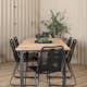 Spisegruppe Venture Home Mendi med 6 Levi Stoler