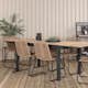 Spisegruppe Venture Home Mendi med 6 Levi Stoler