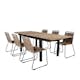 Spisegruppe Venture Home Mendi med 6 Levi Stoler