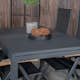 Spisegruppe Venture Home Marbella med 4 Pave Stoler