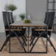 Spisegruppe Venture Home Texas med 6 Pave Stoler