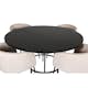 Spisegruppe furniture/fashion Copenhagen Ø140 cm med 4 Berit Stoler