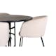 Spisegruppe furniture/fashion Copenhagen Ø140 cm med 4 Berit Stoler