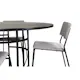 Spisegruppe furniture/fashion Copenhagen Ø140 cm med 4 Kenth Stoler