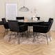 Spisegruppe furniture/fashion Copenhagen Ø140 cm med 6 Petra Stoler