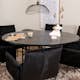 Spisegruppe furniture/fashion Copenhagen Ø140 cm med 6 Petra Stoler