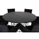 Spisegruppe furniture/fashion Copenhagen Ø140 cm med 6 Petra Stoler