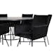 Spisegruppe furniture/fashion Copenhagen Ø140 cm med 6 Petra Stoler