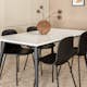 Spisegruppe Venture Home Jolie med 4 Ardi Stoler