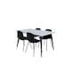 Spisegruppe Venture Home Jolie med 4 Ardi Stoler