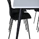 Spisegruppe Venture Home Jolie med 4 Ardi Stoler