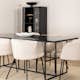 Spisegruppe Venture Home Lund med 6 Bergen Stoler