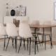 Spisegruppe Venture Home Chicago Spisebord og Pobbie Spisestol