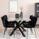 Spisegruppe Venture Home Piata med 6 Limhamn Light Stoler