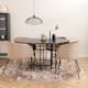 Spisegruppe furniture/fashion Copenhagen Ø140 cm med 4 Berit Stoler