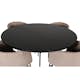 Spisegruppe furniture/fashion Copenhagen Ø140 cm med 4 Berit Stoler